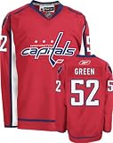 Mike Green Jersey: Reebok Red #52 Washington Capitals Premier Jersey