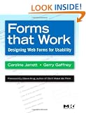 Forms that Work: Designing Web Forms for Usability (Interactive Technologies)