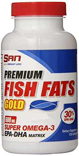 SAN Premium Fish Fats Gold, 120 Count SAN Premium Fish Fats Gold, 120 Count