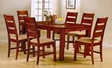 Matthew Seven Piece Counter Height Dining Set