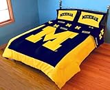 University of Michigan Wolverines Bedding Comforter & Sham Set
