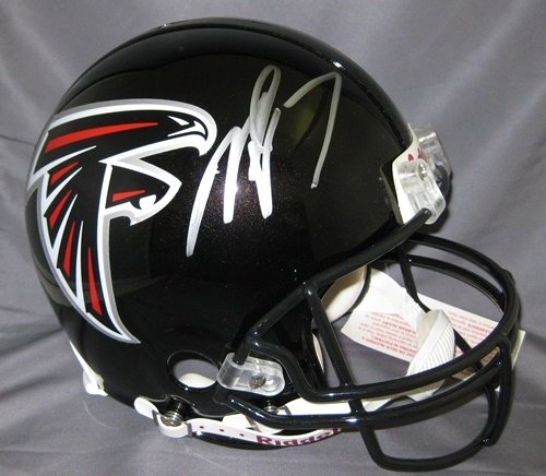 Michael Vick Autographed/Hand Signed Atlanta Falcons Full Size Authentic Proline Helmet