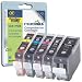 Pgi5 / Cli-8 - 5 Item Multipack Compatible Ink Cartridges Fo