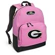 Georgia Bulldogs Backpack Pink University of Georgia for Travel, Daypack CUTE School Bags Best Unique Cute Gifts for Girls, Students Ladies -