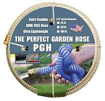 Big Sale Tuff-Guard The Perfect Garden Hose, Kink Proof Garden Hose Assembly, Beige, 5/8" Male x Female GHT Connection, 5/8" ID, 50 Foot Length