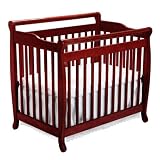 Emily Convertible Mini Crib - Cherry