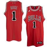 Derrick Rose Jersey: adidas Red Swingman #1 Chicago Bulls Jersey