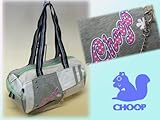 【CHOOP】スウェットチェーン付きミニボストンバッグ★ベージュ