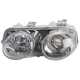 1998-2001 Acura Integra Projector Headlights Halo Chrome Clear by Instyleparts