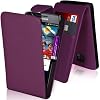 Supergets H�lle f�r Samsung I9100 Galaxy S II S2 Imitat Leder Tasche H�lle Schale in Lila, Mini Eingabestift, Schutzfolie, Zubeh�r Set