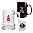 Los Angeles Angels MLB 15oz Tankard, 15oz Ceramic Mug & 2oz Shot Glass Set - Primary Logo Los Angeles Angels MLB 15oz Tankard, 15oz Ceramic Mug & 2oz Shot Glass Set - Primary Logo