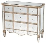 Hillsdale Furniture 4754-897 Regal Elegance Handpainted 3-Drawer Chest