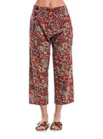 HY Pantalón Yh-12178 (Rojo / Multicolor)