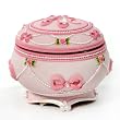 Ballerina and Bows - Hinged Trinket Box