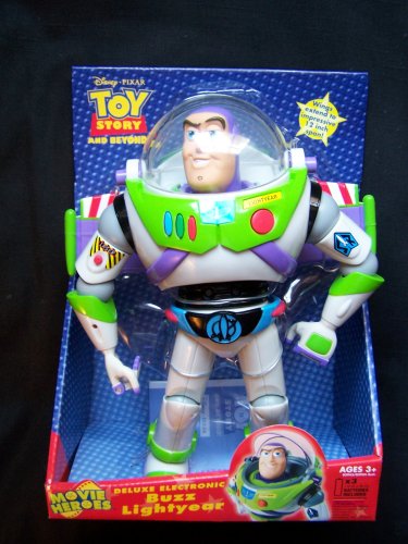 Toy Story and Beyond Movie Heroes - Deluxe Electronic Buzz Lightyear