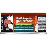 IAMS PURRFECT Grain Free Saucy Wild Oceanfish & Tuna Flaked in Sauce Canned Wet Cat Food 2.47 Ounces