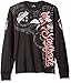 Southpole Men's Long Sleeve Graphic Thermal with Premium Vertical Logo