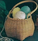 Commonwealth Basket Blue Ridge Basket Kits, Shaker Cat Head 10-Inch by, 7-1/2-Inch with Handle