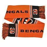 Cincinnati Bengals Team Stripe Knit Scarf