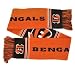 Cincinnati Bengals Team Stripe Knit Scarf
