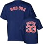 Jason Varitek Majestic Name and Number Boston Red Sox T-Shirt