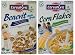 Cerealvit Gluten Free & Organic Corn Flakes & Benevit - Mix Pack (Pack of 4)