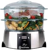 Russell Hobbs - 11848-56 - Cuit Vapeur - 650 W - 6,3 L - Bol à Riz - Base Inox