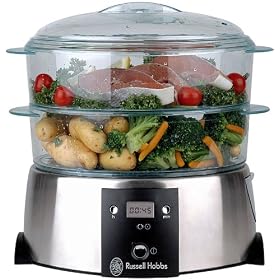 Russell Hobbs - 11848-56 - Cuit Vapeur - 650 W - 6,3 L - Bol � Riz - Base Inox