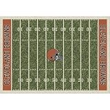 NFL Homefield Cleveland Browns Football Rug Size: 3'10 x 5'4