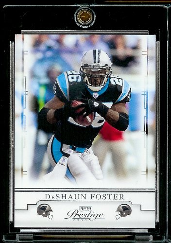 2008 Playoff Prestige # 15 DeShaun Foster - Carolina Panthers - NFL Football Card