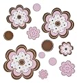 Beansprout Mod Daisy Stick On Wall Decorations