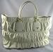 Prada Handbags (White) BN1232 Patent Gauffre Tote