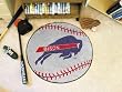Howard Bison 29" Round Baseball Floor Mat (Rug)