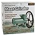 Sportsman Series Number-32 Cast Iron Meat Grinder with Pulley