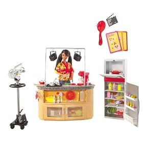 Mattel Barbie I Can Be TV Chef Playset (AA) by Mattel