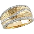 14K Yellow Gold Diamond Ring/Band - 0.50 Ct.