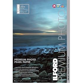 Ilford Premium Pearl 4 x 6 Inch Photo Paper 50 Sheets