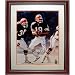 Bernie Kosar Autographed/Hand Signed Cleveland Browns (Brown Jersey) Deluxe Framed 16x20 Photo