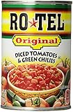 Ro-Tel Tomato & Green Chilies, Diced, 10 oz