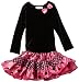 Rare Editions Girls 2-6x Plaid & Dot Skater Dress