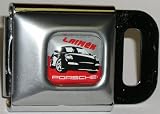 Porsche Interchangeable Seatbelt Belt Buckle!