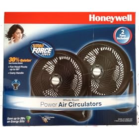Honeywell Whole Room Power Fans: Home &amp; Kitchen