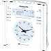 Sangean RCR-3 RCR-3 AM/FM Atomic Digital/Analog Clock Radio (White)