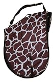 All Purpose English Canvas Horse Saddle Carrier Bag Giraffe