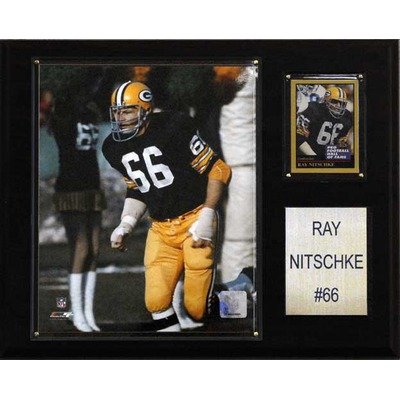 NFL Green Bay Packers Ray Nitschke Photo Player Plaque