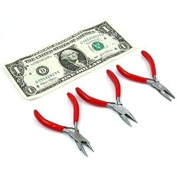 3 Mini Jeweller's Plier Set Micro So Small Tool New