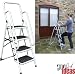 4 Step Ladder with Safety Rail (916) Stable, safe ladders with Rails. 4 Step Ladder with Safety Rail (916) Stable, safe ladders with Rails.