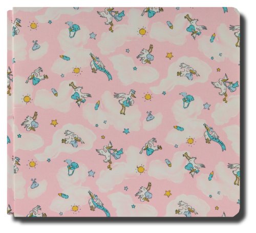 Collected Memories PB-Pink-Stork Fabric-Covered 