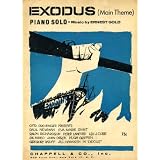 Exodus Vintage 1960 Sheet Music from the Otto Preminger Movie "Exodus"