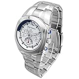 VICEROY バーセロイ レアルマドリード公式腕時計 クロノグラフ メンズウォッチ ホワイト×ブルー 43821-05